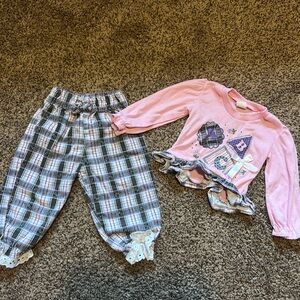 Vintage 90s Toddler Camptown 2T Set